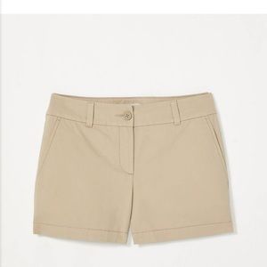 Anne Taylor Loft Twill Khaki Shorts
